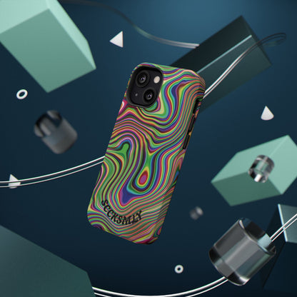 Acid Swirl Phone Case for Apple