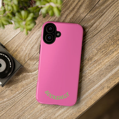SOLID Sweet Static Pink Tough Case for Apple
