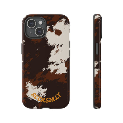 Sooo Cowboy Orange Tough Phone Case for Apple