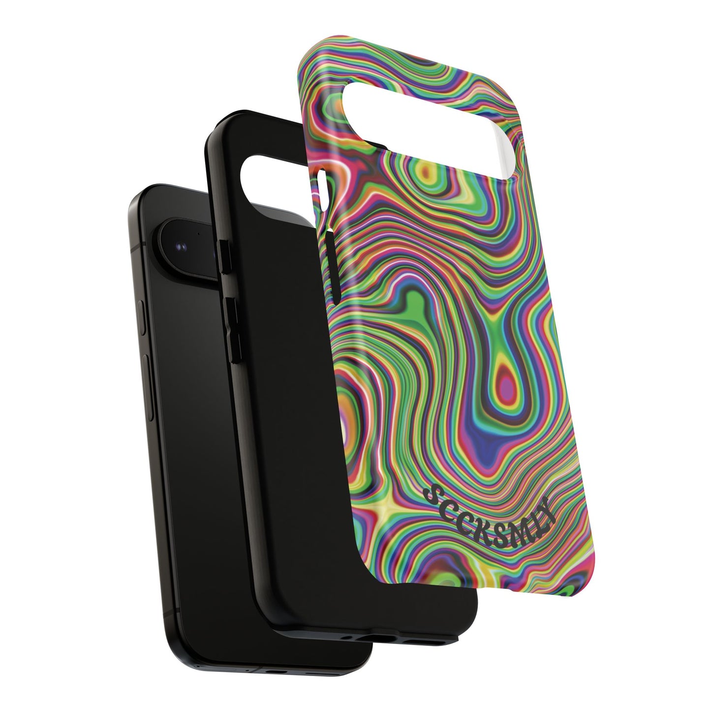 Acid Swirl Phone Case for Google Pixel