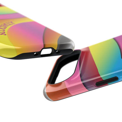 Modern Retro Rainbow Phone Case for Apple