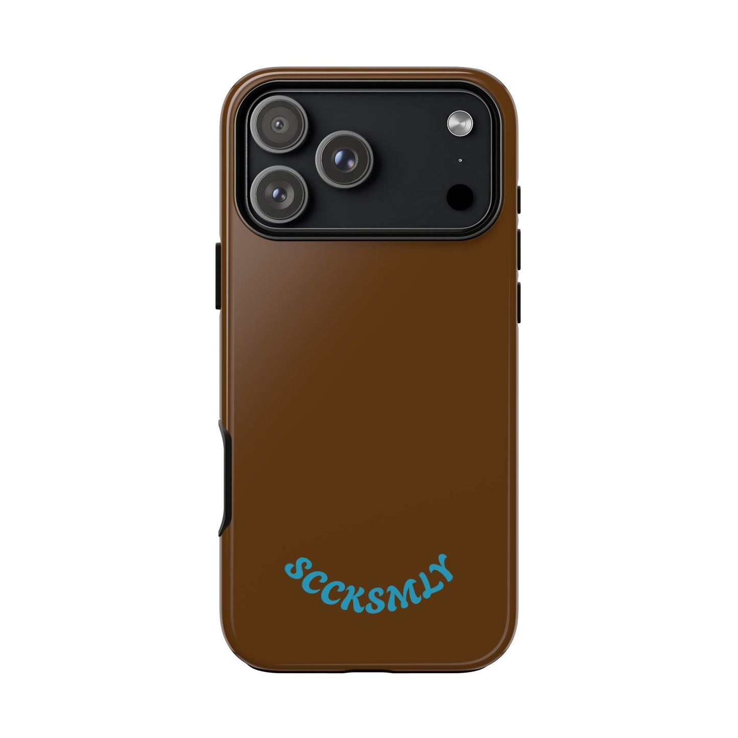 SOLID Chocolate Coco Tough Case for Apple