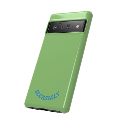 SOLID Sour Lime Tough Case for Google Pixel