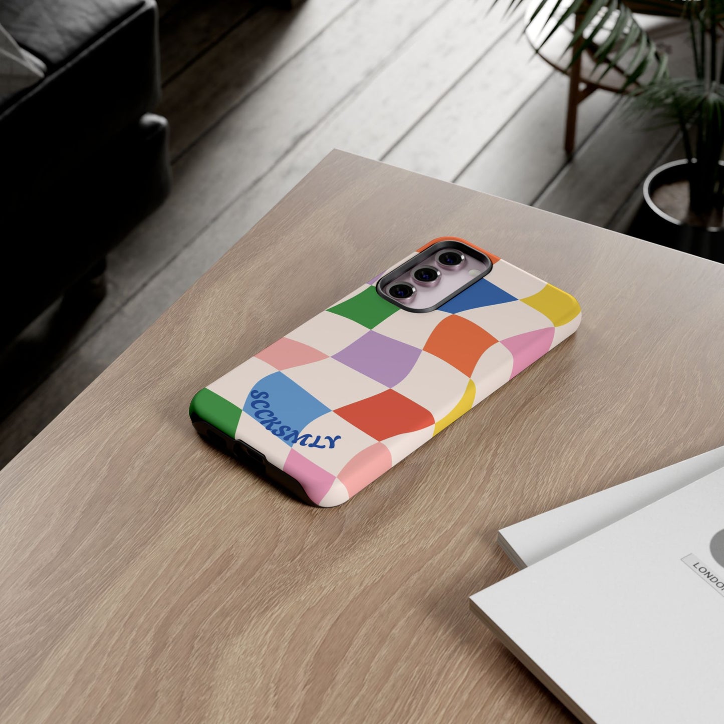 Checker Flicker Phone Case for Samsung