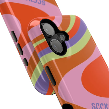 Curvy Swirl Phone Case for Apple