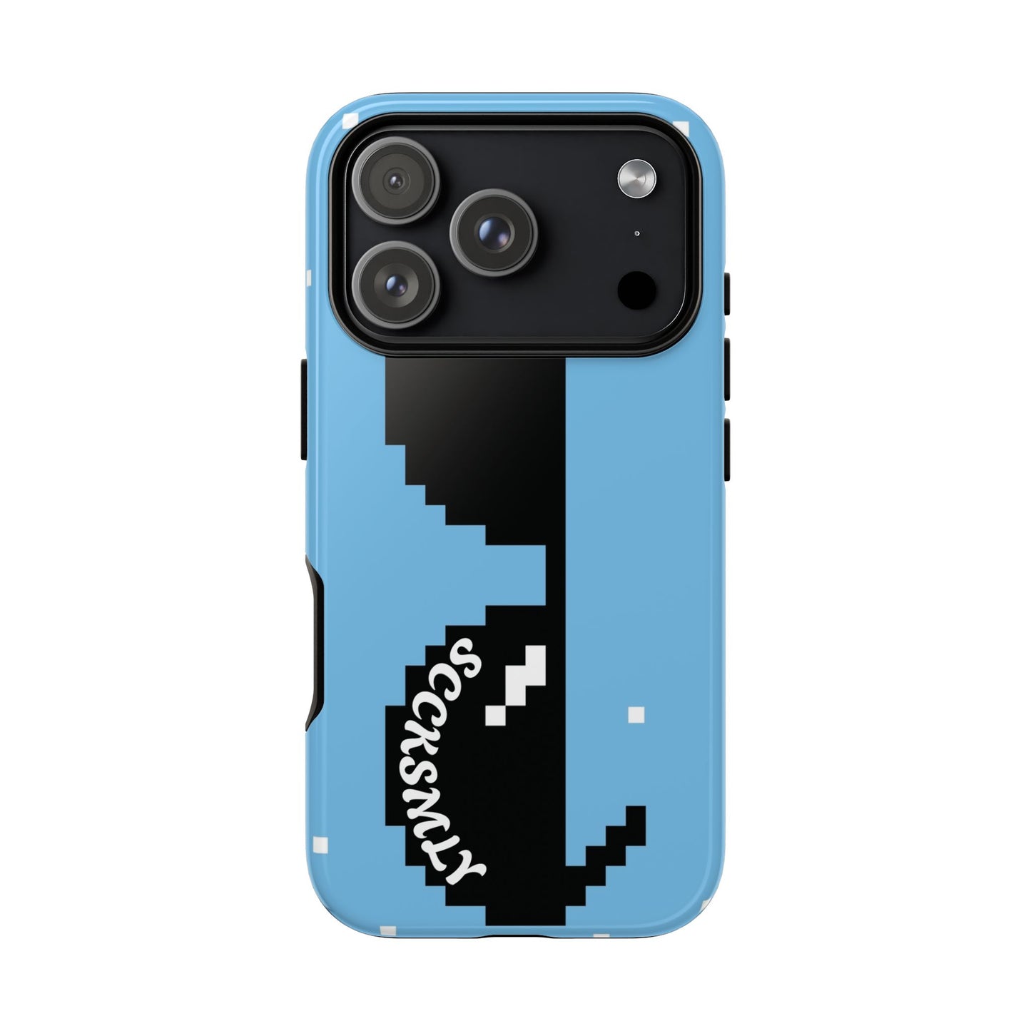 Pixel Glass Tough Phone Case for Apple