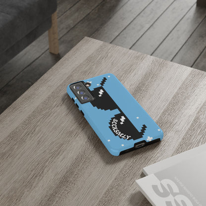 Pixel Glass Tough Phone Case for Samsung