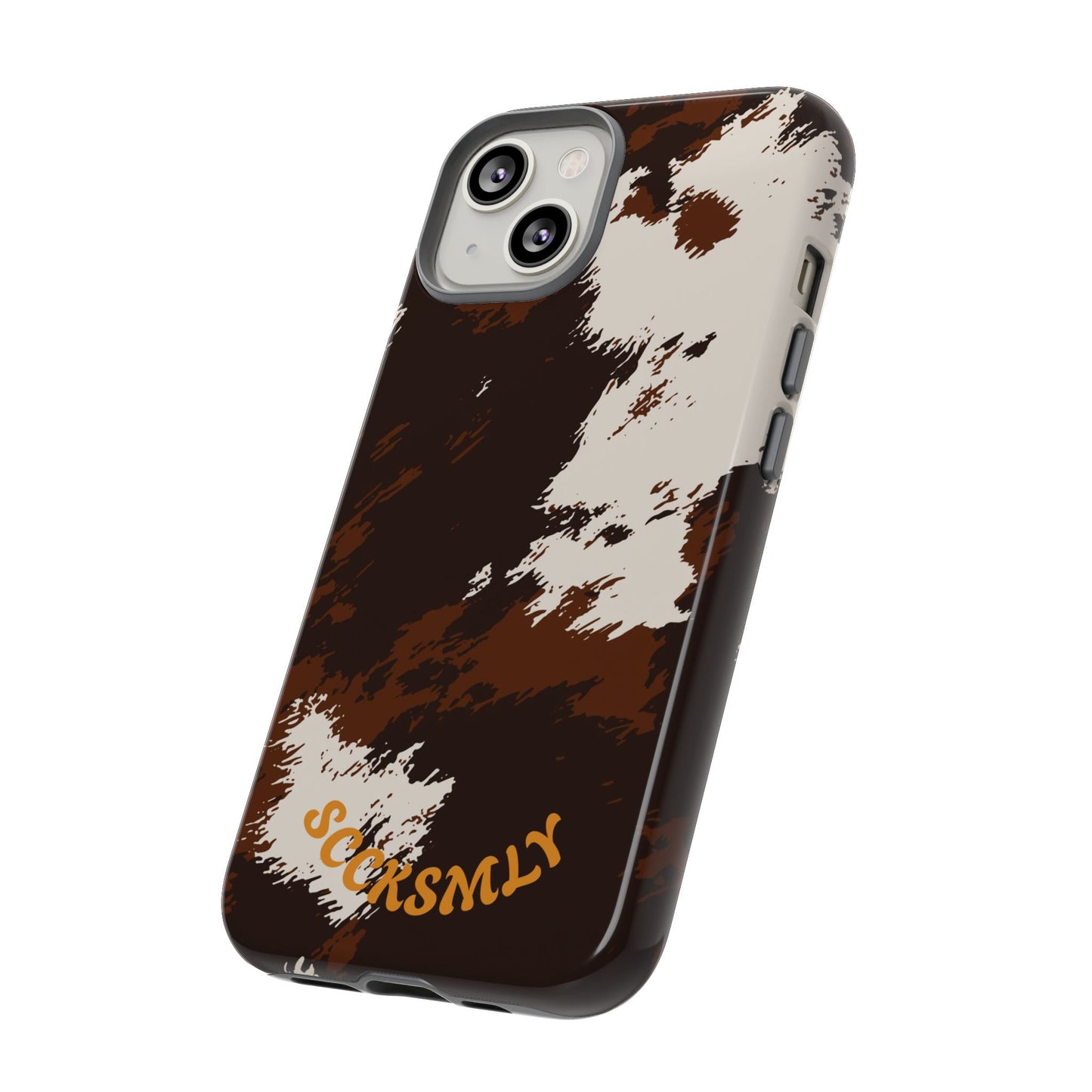 Sooo Cowboy Orange Tough Phone Case for Apple