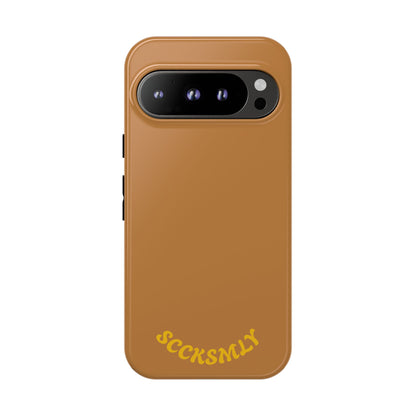 SOLID Spice Caramel Tough Case for Google Pixel