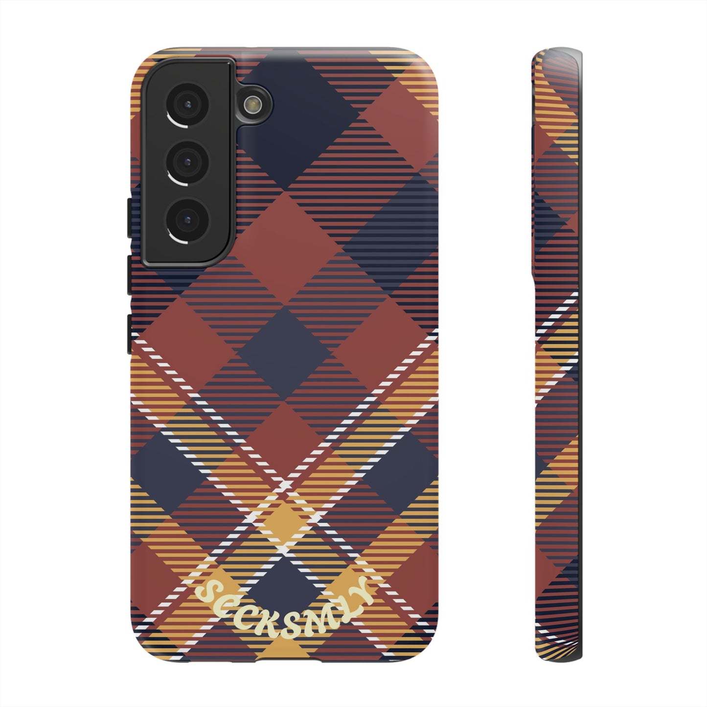 Harvest Tartan Phone Case for Samsung