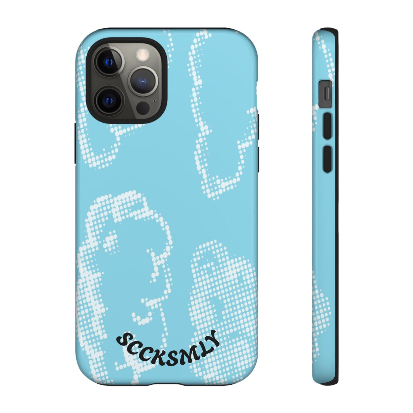 Comic Dot Sky Tough Phone Case for Apple