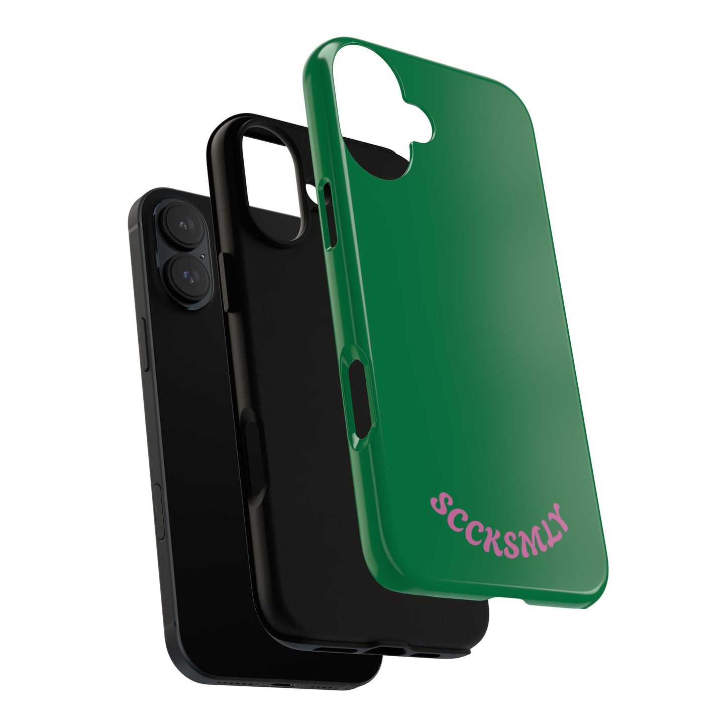 SOLID Garden Pink Tough Case for Apple