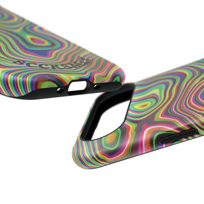 Acid Swirl Phone Case for Apple