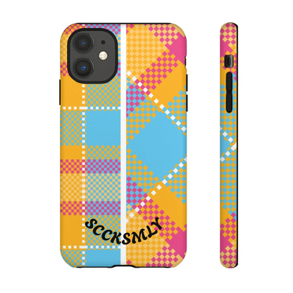 Pattern Punch Phone Case for Apple
