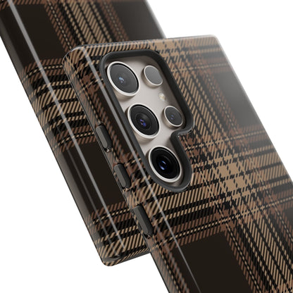 Brown Bread Plaid Tough Phone Case Samsung