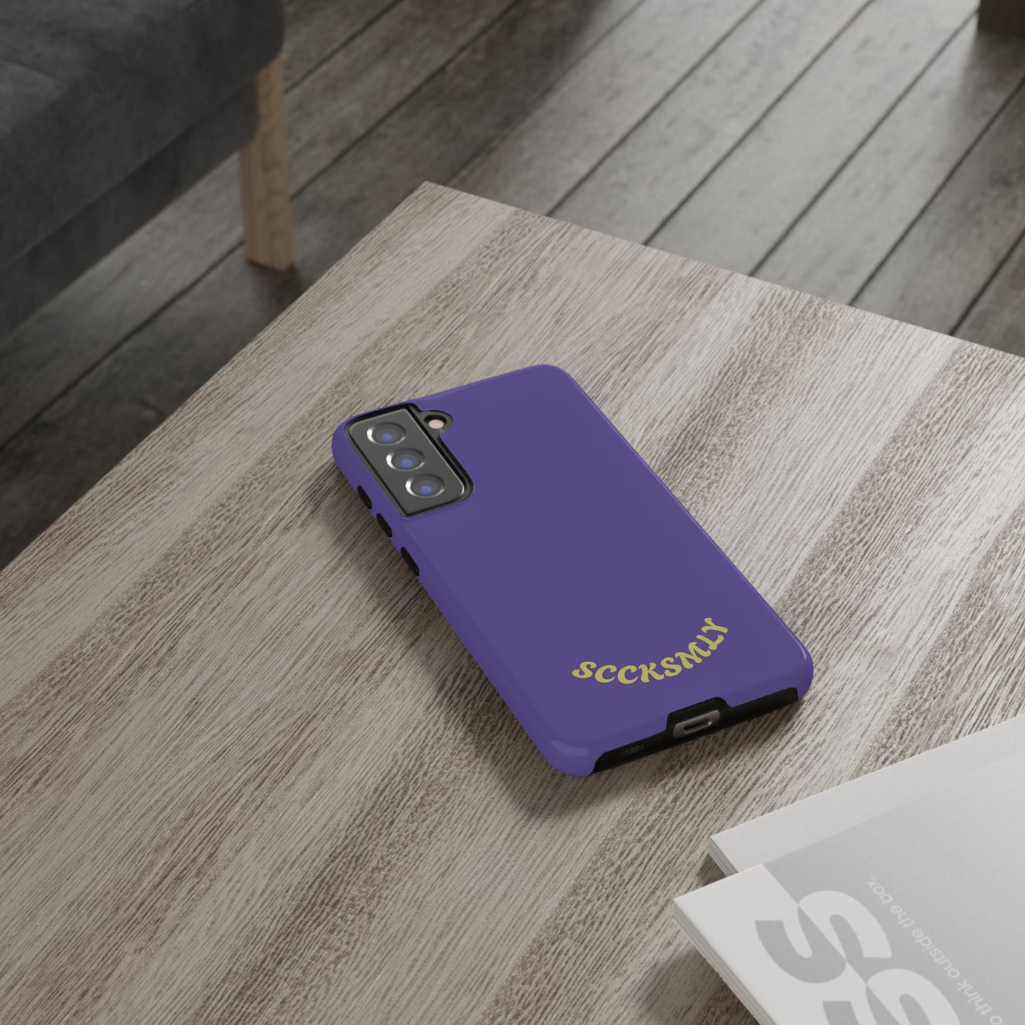 SOLID Dreamy Dusk Purple Tough Case for Samsung
