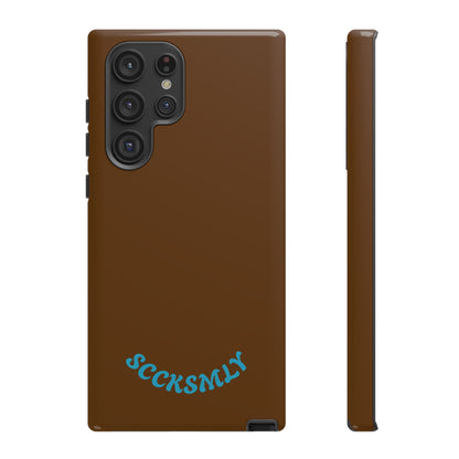 SOLID Chocolate Coco Tough Case for Samsung