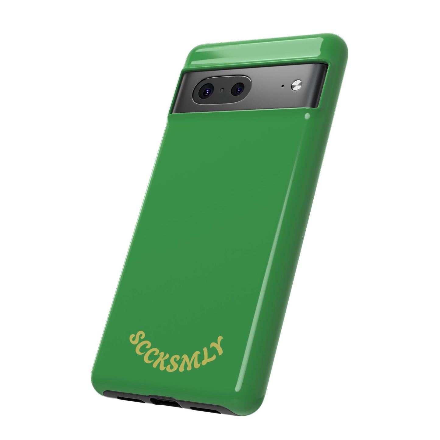 SOLID Green Grin Tough Case for Google Pixel