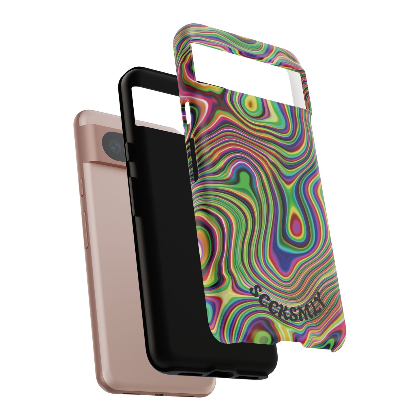 Acid Swirl Phone Case for Google Pixel
