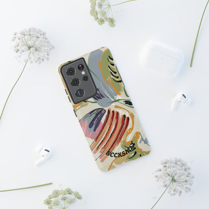 Botanical Strokes Palette Tough Phone Case for Samsung