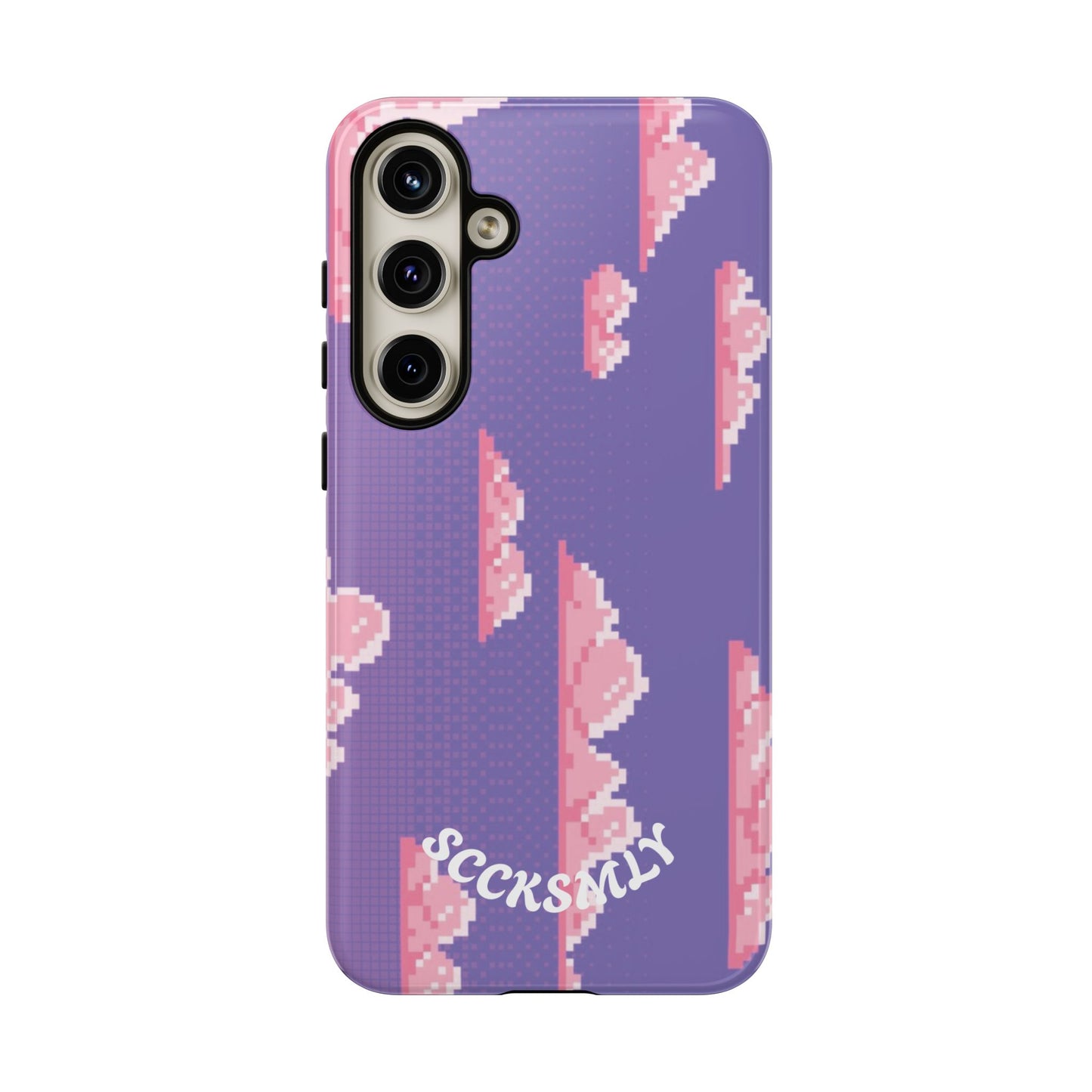 Purple Cotton Candy Sky Tough Phone Case for Samsung