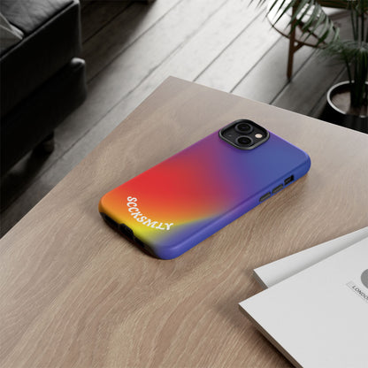Liquid Dusk Tough Phone Case for Apple