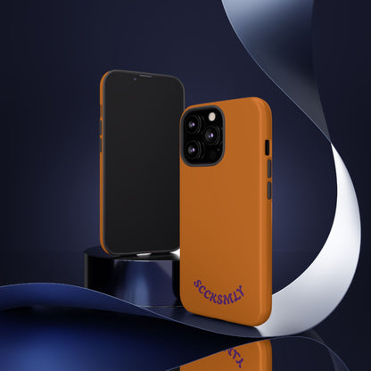 SOLID Burned Plum Tough Case for Apple