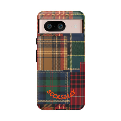 Heritage Hues Patchwork Tough Phone Case for Google Pixel