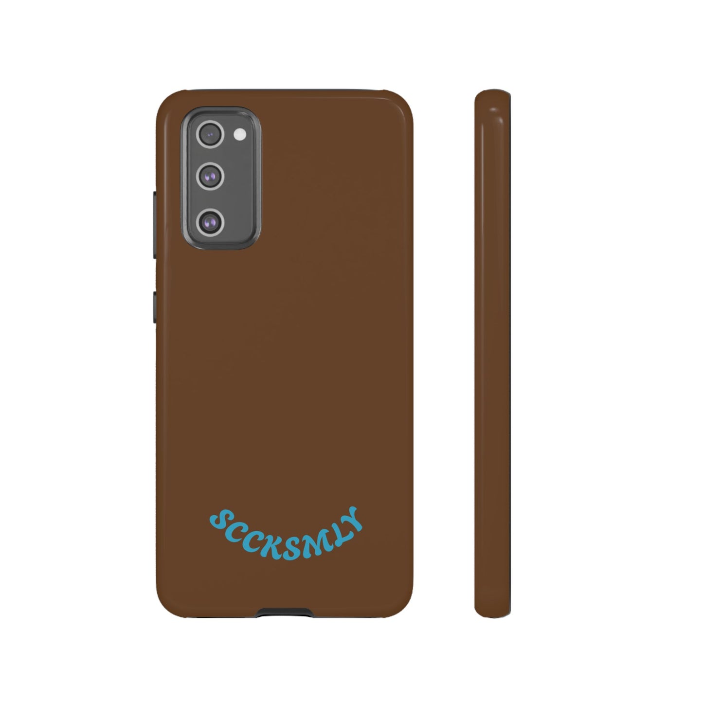 SOLID Chocolate Coco Tough Case for Samsung