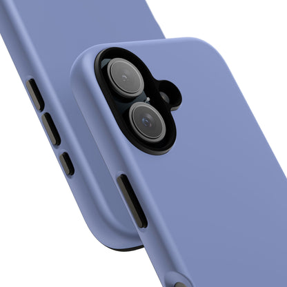 Periwinkle Blue Tough Phone Case for Apple