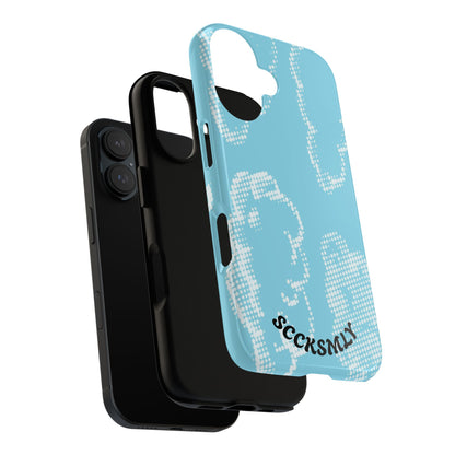 Comic Dot Sky Tough Phone Case for Apple