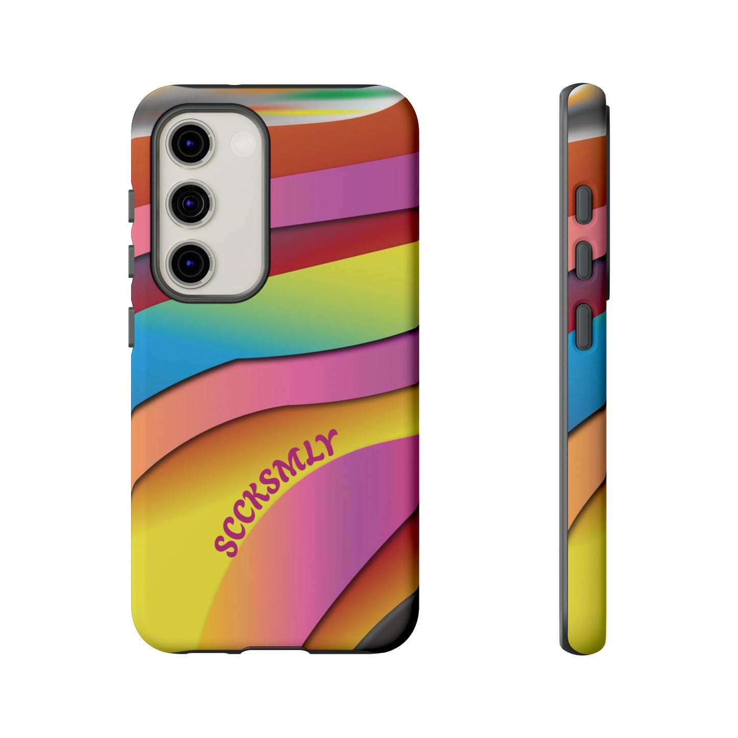Modern Retro Rainbow Phone Case for Samsung