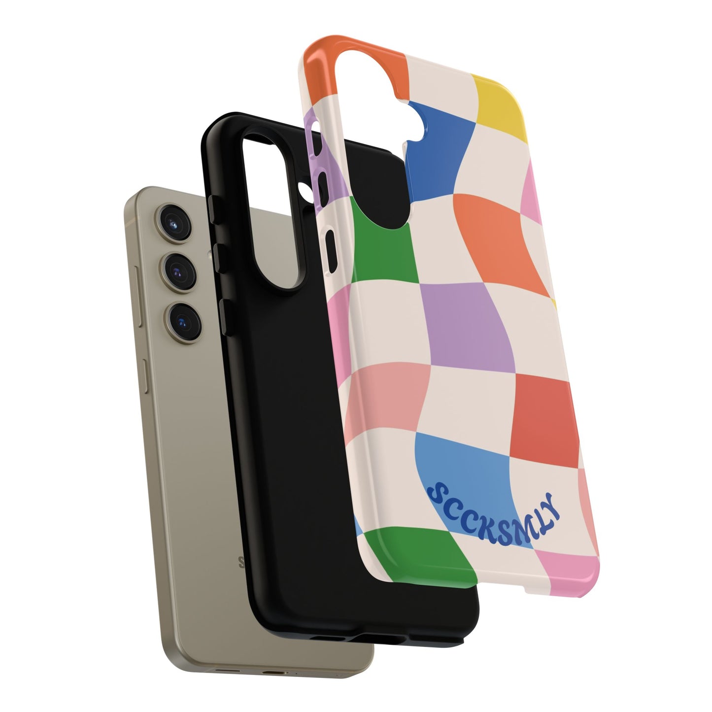 Checker Flicker Phone Case for Samsung
