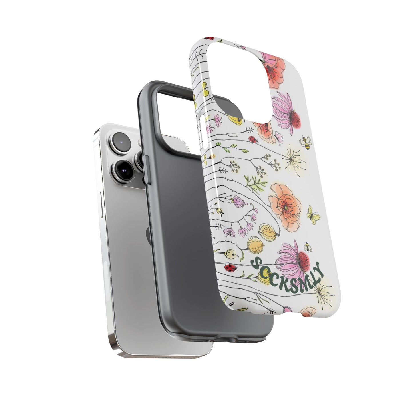 Wonderful Garden Tough Phone Case for Apple
