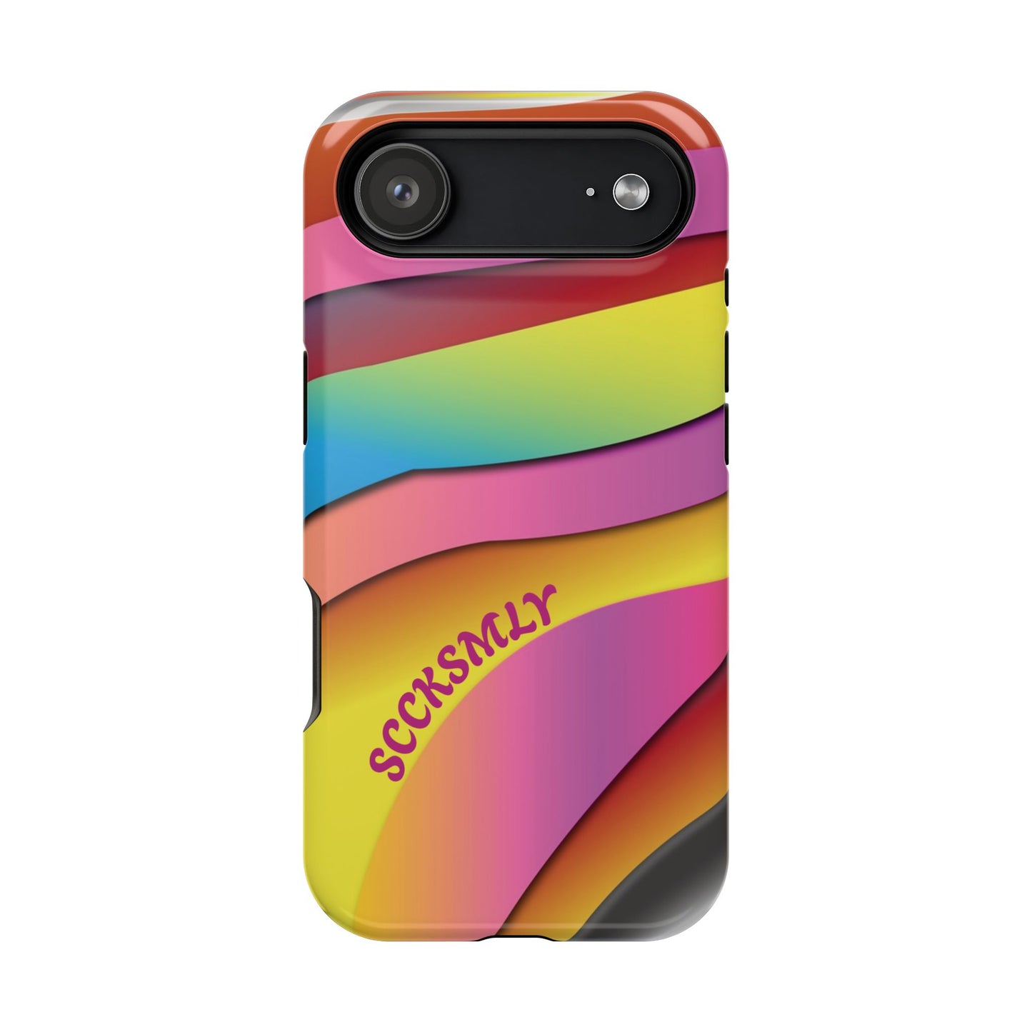 Modern Retro Rainbow Phone Case for Apple