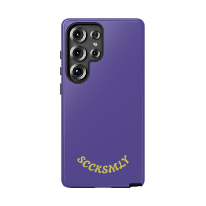SOLID Dreamy Dusk Purple Tough Case for Samsung