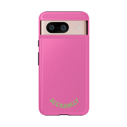 SOLID Sweet Static Pink Tough Case for Google Pixel