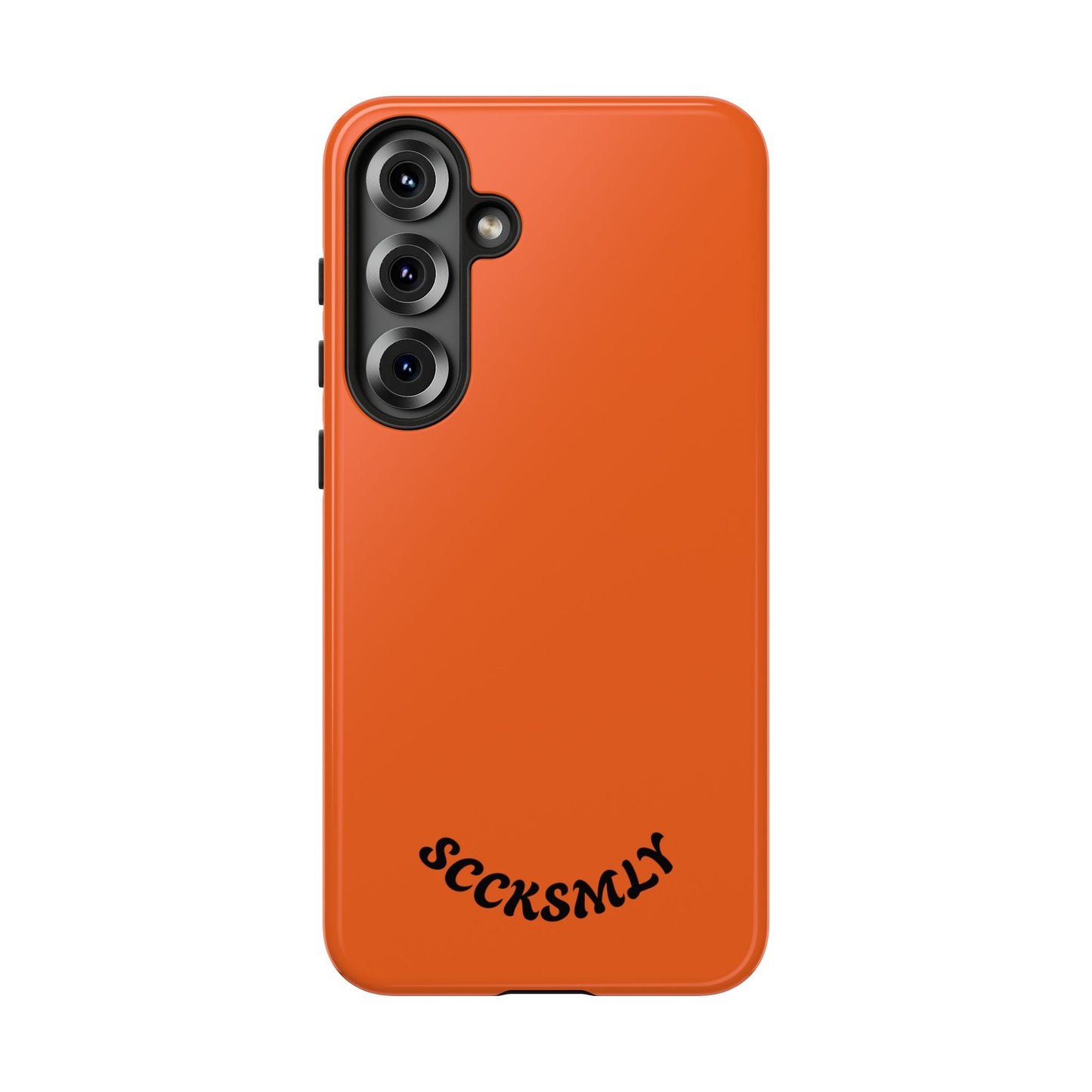 SOLID Tangerine Tough Case for Samsung