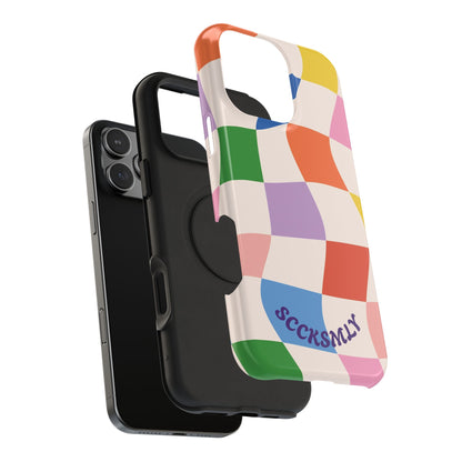 Checker Flicker Phone Case Apple