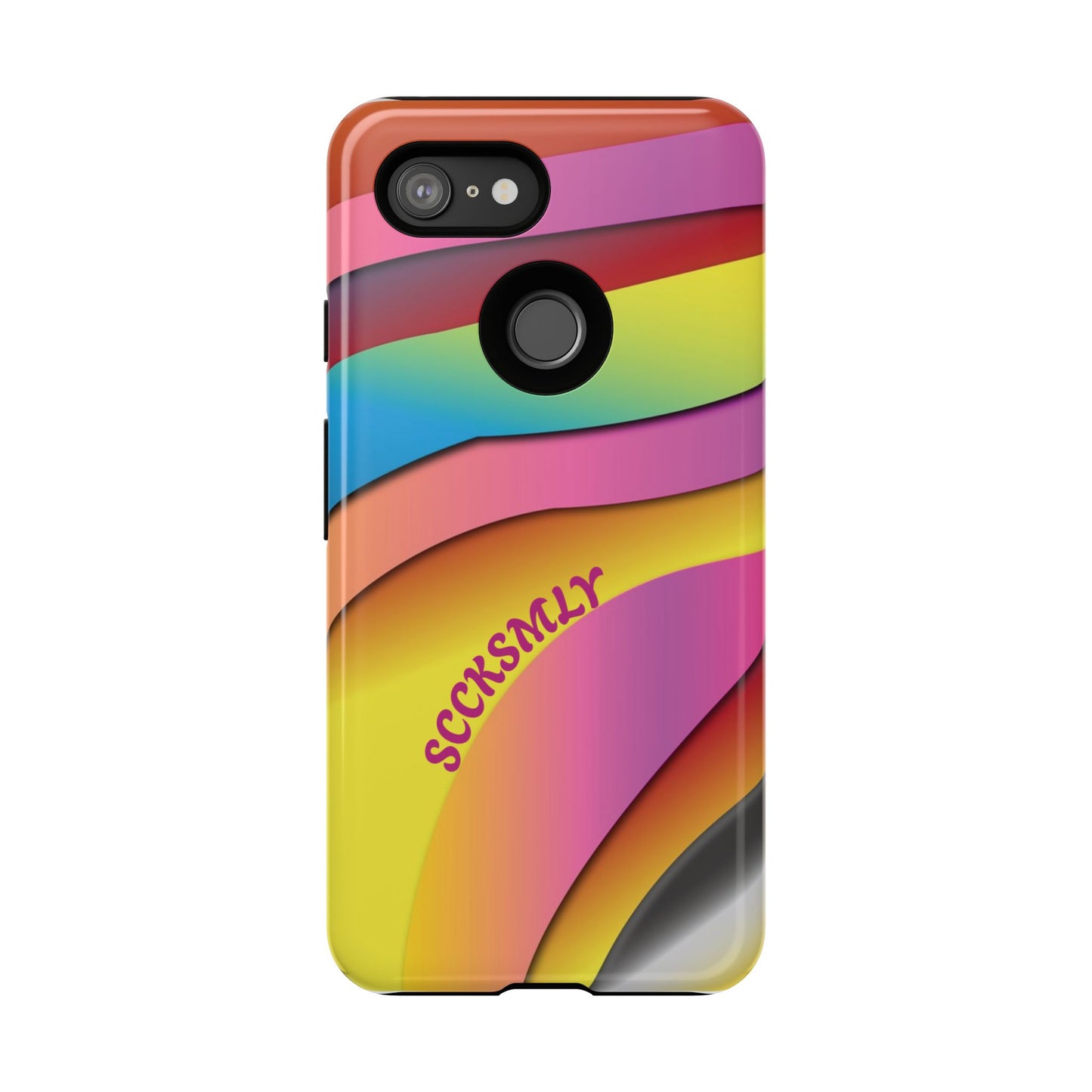 Modern Retro Rainbow Phone Case for Google Pixel