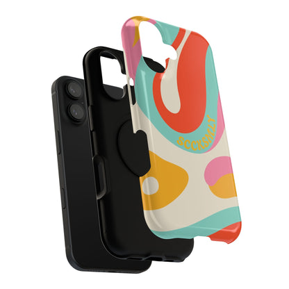Psychodelic Acid Swirl Phone Case for Apple