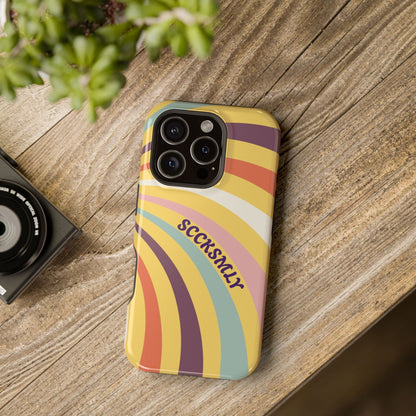 Vintage Groove Phone Case for Apple