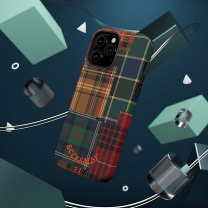 Heritage Hues Patchwork Tough Phone Case for Apple