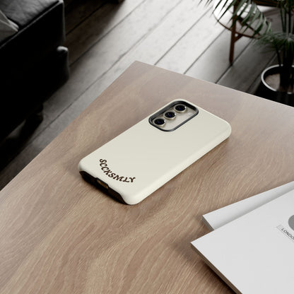 Cream Milk Chocolate Tough Phone Case for Samsung