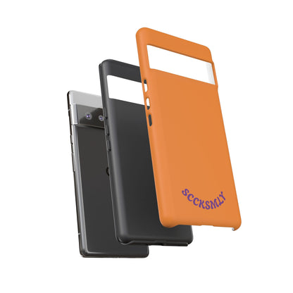 SOLID Burned Plum Tough Case for Google Pixel