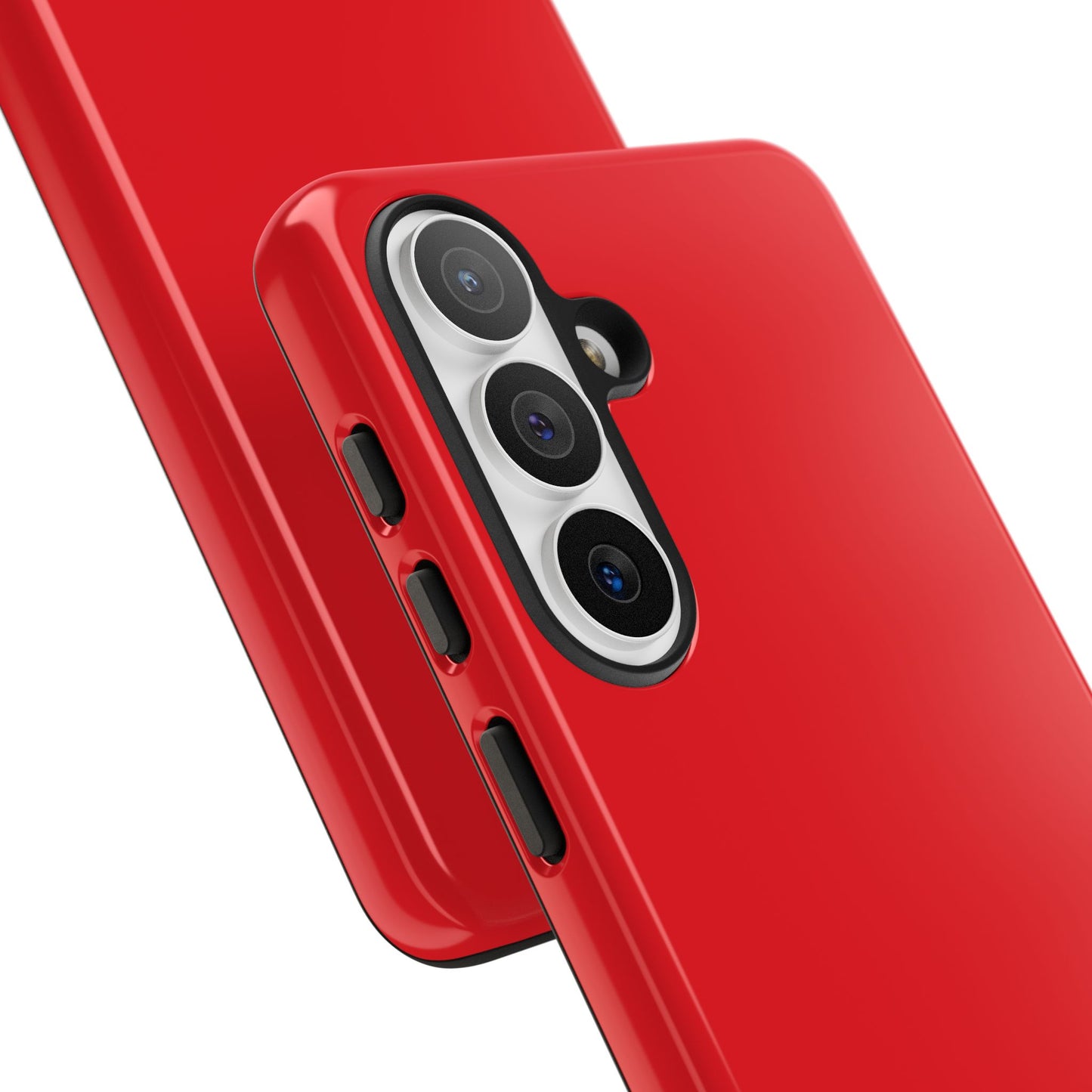 SOLID Screaming Red Tough Case for Samsung