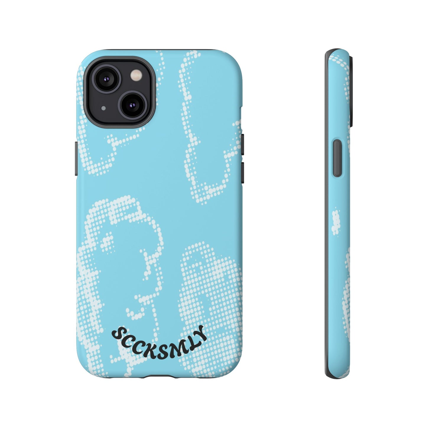 Comic Dot Sky Tough Phone Case for Apple