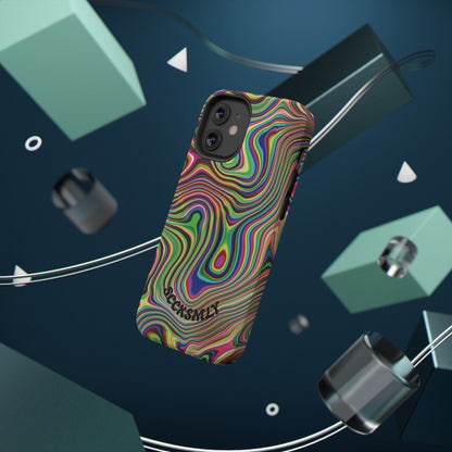 Acid Swirl Phone Case for Apple