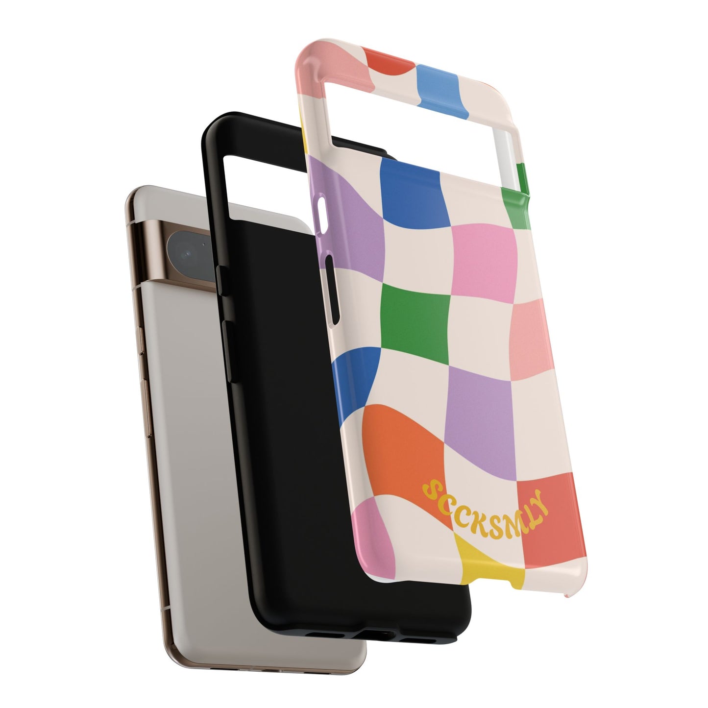 Checker Flicker Phone Case for Google Pixel