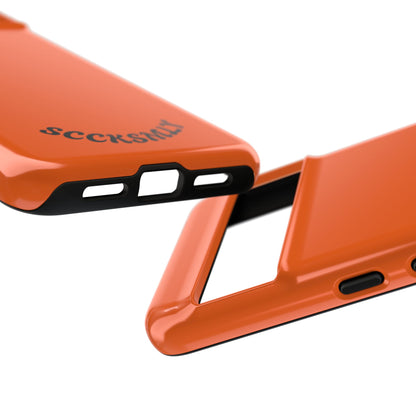 SOLID Tangerine Tough Case for Google Pixel